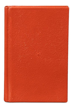 Shagreen Orange Books (Set of 12) - Ornate Home
