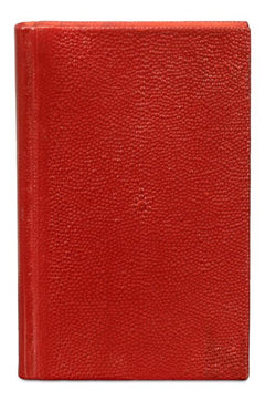 Shagreen Red Books (Set of 12) - Ornate Home