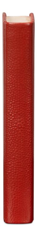 Shagreen Red Books (Set of 12) - Ornate Home