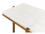 Shagreen White Console Table - Ornate Home