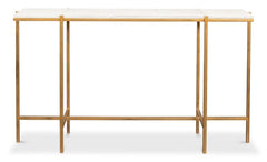 Shagreen White Console Table - Ornate Home