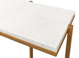 Shagreen White Console Table - Ornate Home