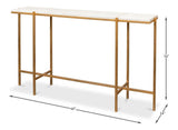 Shagreen White Console Table - Ornate Home
