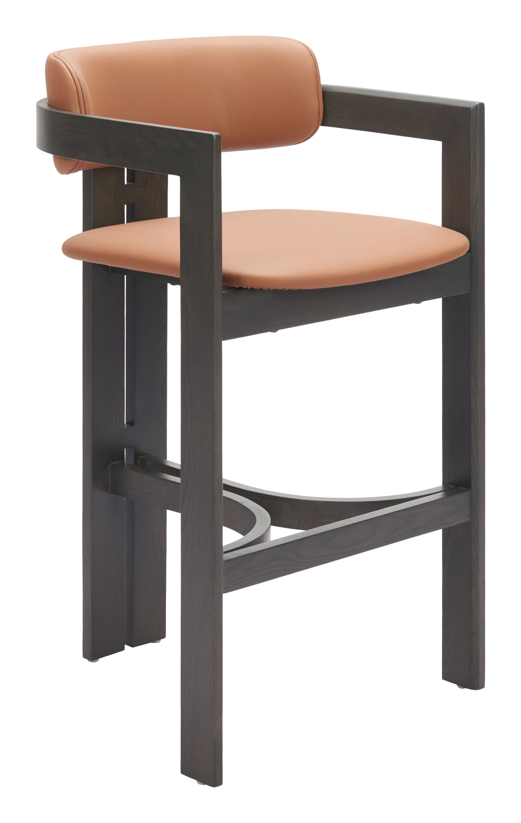 Shaili Brown Barstool - Ornate Home