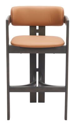 Shaili Brown Barstool - Ornate Home