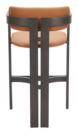 Shaili Brown Barstool - Ornate Home