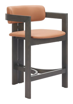 Shaili Brown Counter Stool - Ornate Home