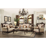 Shalisa Sofa with 7 Pillows in Walnut - Ornate Home