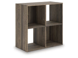 Shallifer Brown Four Cube Organizer (Online Special Price) - Ornate Home