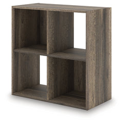 Shallifer Brown Four Cube Organizer - Ornate Home