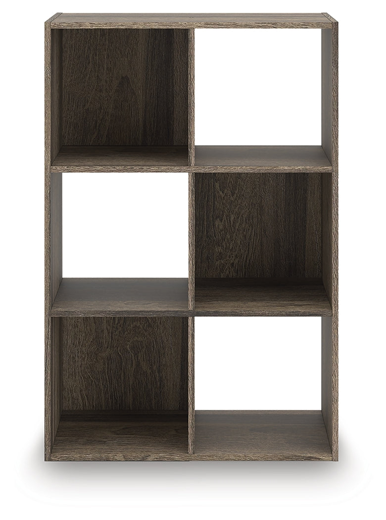 Shallifer Brown Six Cube Organizer (Online Special Price) - Ornate Home