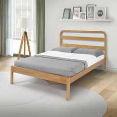 Shamia Natural Full Bed - Ornate Home