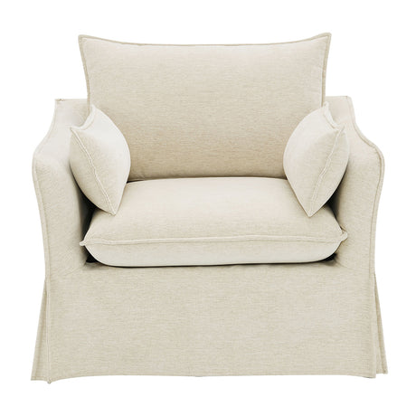 Shane Beige Chair - Ornate Home