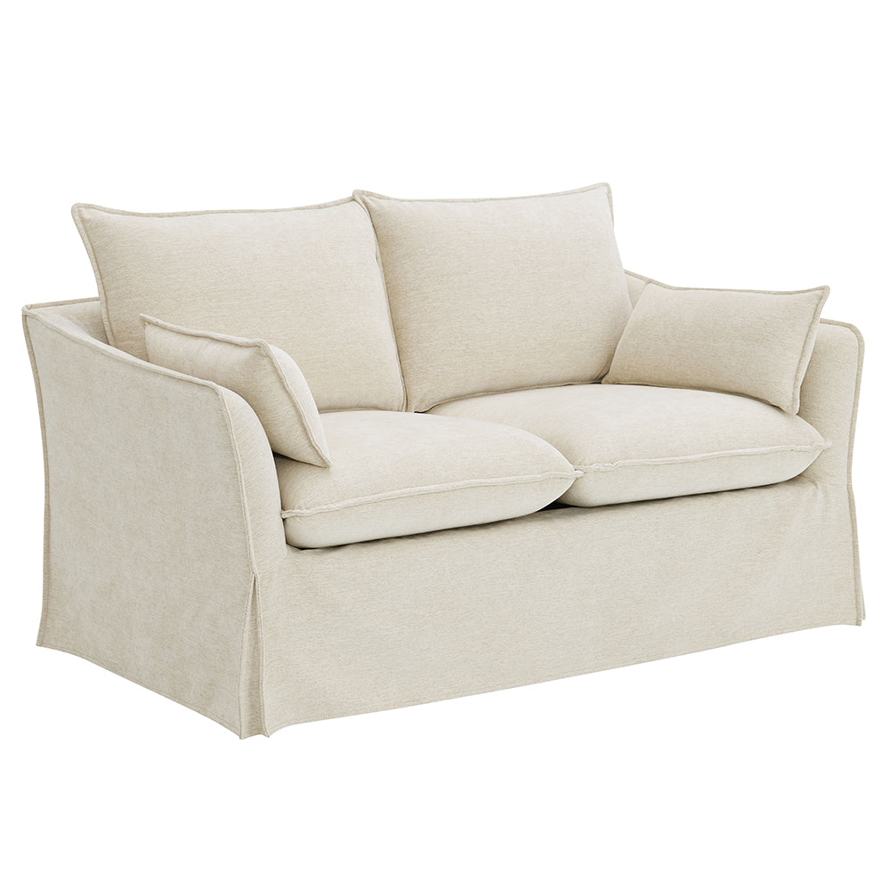 Shane Beige Loveseat - Ornate Home