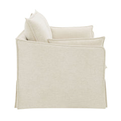 Shane Beige Loveseat - Ornate Home