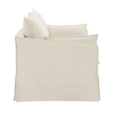 Shane Beige Loveseat - Ornate Home