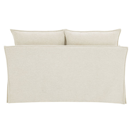 Shane Beige Loveseat - Ornate Home