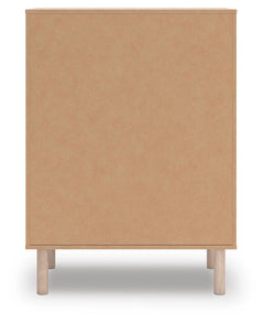 Shapella Tan Chest of Drawers - Ornate Home