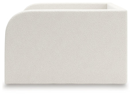 Shapella Tan/White Full Upholstered Day Bed (Online Special Price) - Ornate Home