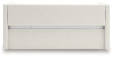 Shapella Tan/White Full Upholstered Day Bed - Ornate Home
