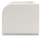 Shapella Tan/White Twin Upholstered Day Bed - Ornate Home