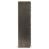 Sharaab Antique Silver Storage Cabinet - Ornate Home