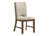 Shari Beige/Brown Side Chair (Set of 2) - Ornate Home