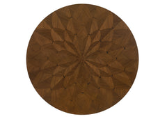 Shari Brown Round Dining Table - Ornate Home