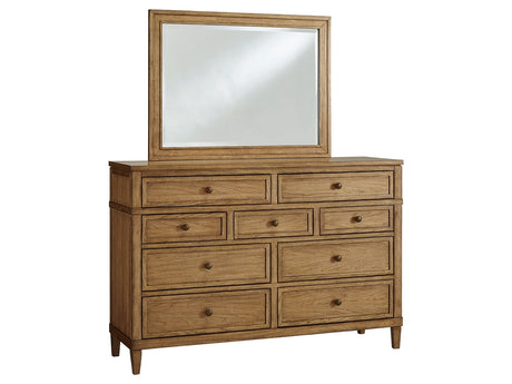 Sharlance Brown Dresser and Mirror - Ornate Home