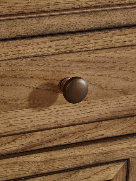 Sharlance Brown Dresser and Mirror - Ornate Home