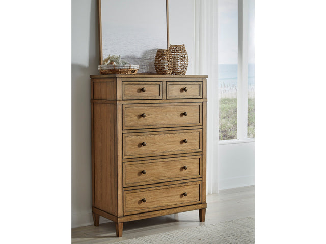 Sharlance Brown Six Drawer Chest (Online Special Price) - Ornate Home
