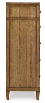 Sharlance Brown Six Drawer Chest - Ornate Home