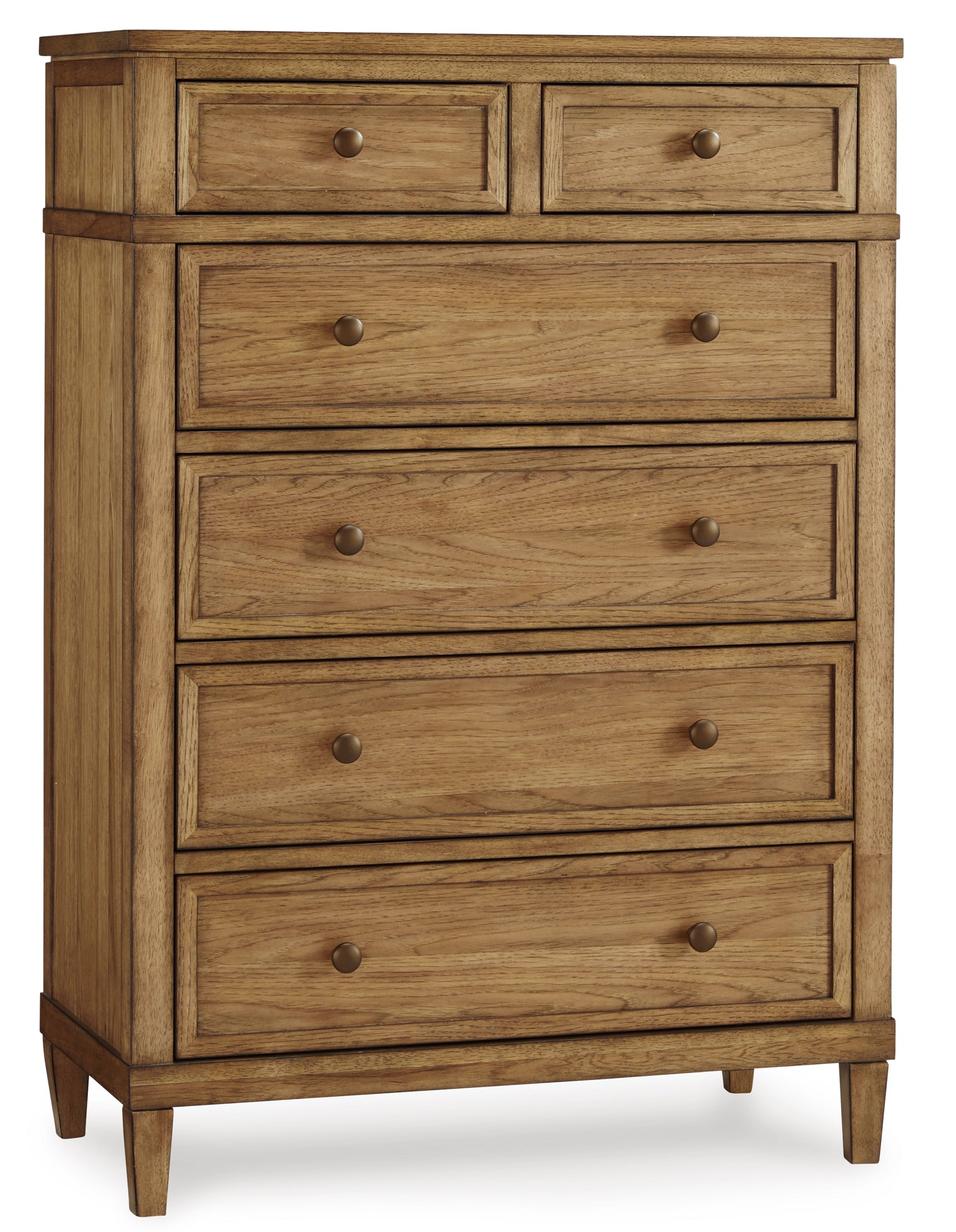 Sharlance Brown Six Drawer Chest - Ornate Home
