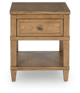 Sharlance Light Brown End Table (Online Special Price) - Ornate Home