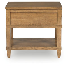 Sharlance Light Brown End Table - Ornate Home