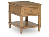 Sharlance Light Brown End Table - Ornate Home