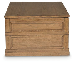 Sharlance Light Brown Lift-Top Coffee Table - Ornate Home