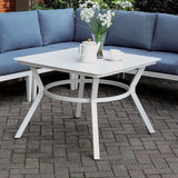 Sharon White Patio Table - Ornate Home