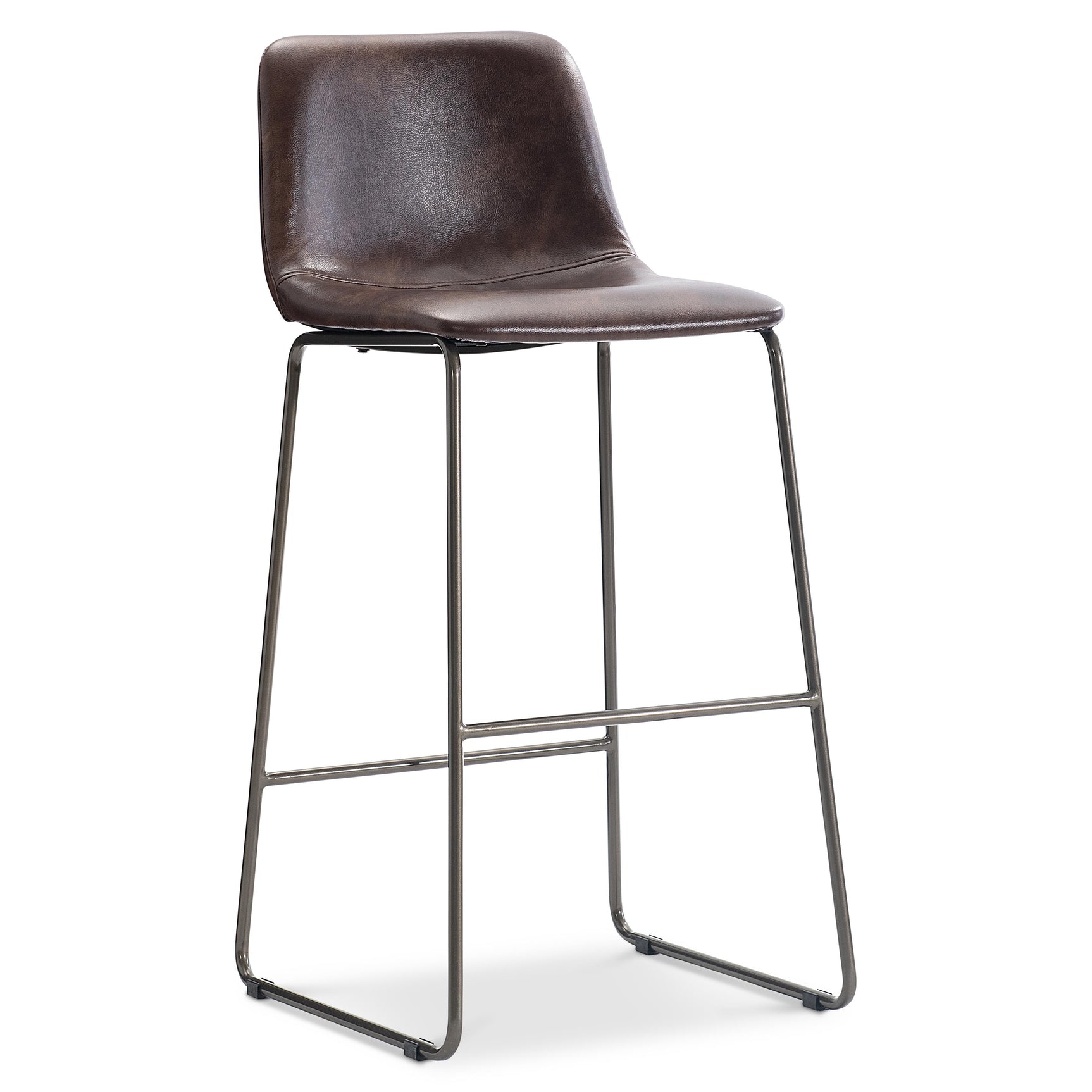 Sharpe Dark Brown Bar Stool