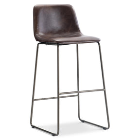 Sharpe Dark Brown Bar Stool