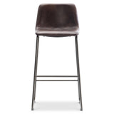 Sharpe Dark Brown Bar Stool