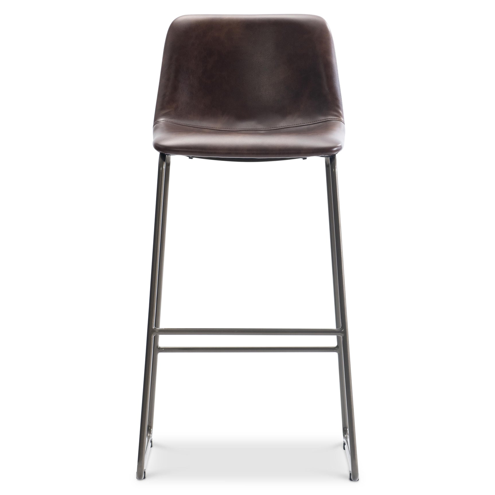 Sharpe Dark Brown Bar Stool