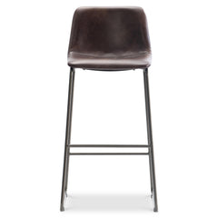 Sharpe Dark Brown Bar Stool - Ornate Home