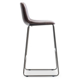 Sharpe Dark Brown Bar Stool