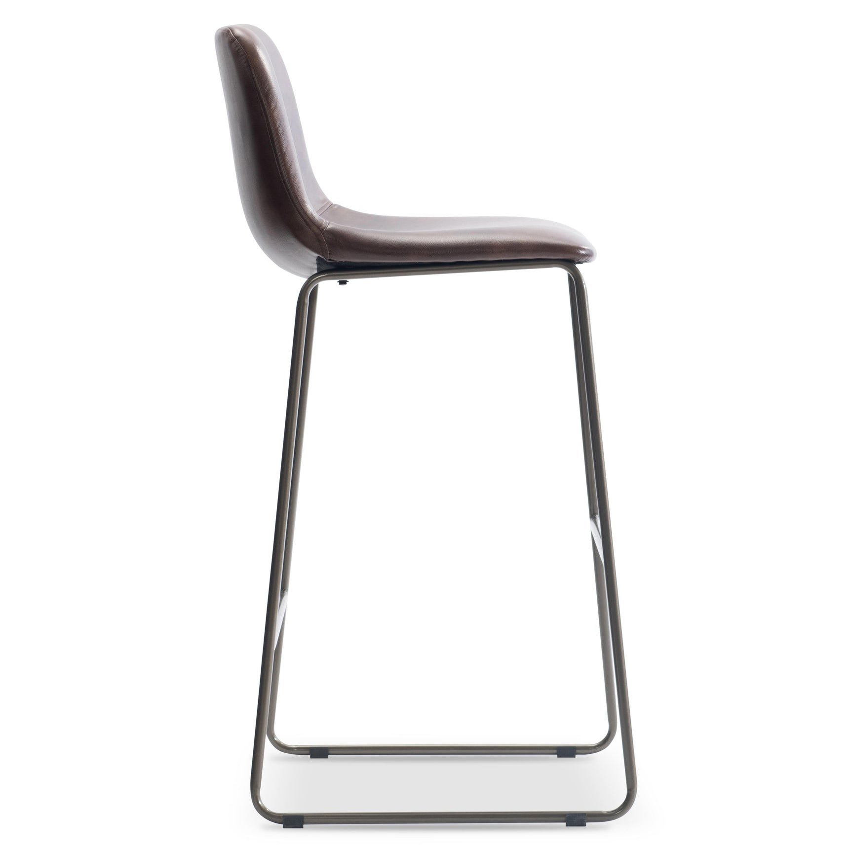 Sharpe Dark Brown Bar Stool