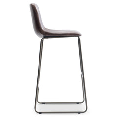 Sharpe Dark Brown Bar Stool - Ornate Home