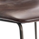 Sharpe Dark Brown Bar Stool