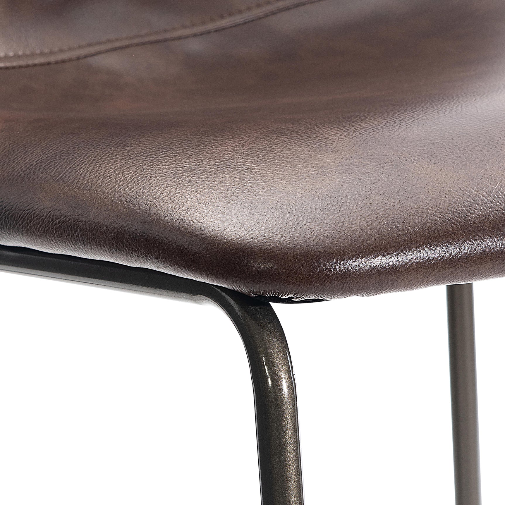 Sharpe Dark Brown Bar Stool