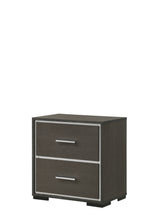 Sharpe Dark Grey Upholstered Panel Youth Bedroom Set - Ornate Home