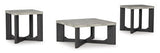 Sharstorm Two-Tone Gray Table (Set of 3) (Online Special Price) - Ornate Home